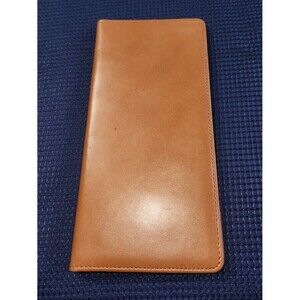 Winn International Cowhide Nappa Leather Slim Travel Organizer.